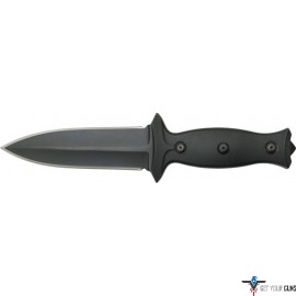 ABKT ELITE BOOT KNIFE 3.5" BLADE W/ METAL & NYLON CLIPS