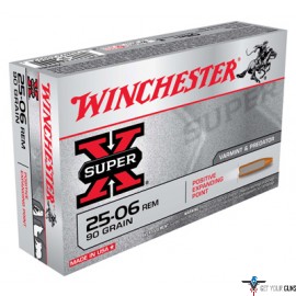 WIN AMMO SUPER-X .25-06 REM. 90GR. EXPANDING POINT 20-PACK