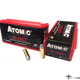 ATOMIC AMMO COWBOY .45LC 200GR. LEAD RNFP 50-PACK