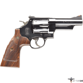 S&W 29 CLASSIC .44MAG 4" AS BLUED CHECKERED WOOD GRIPS