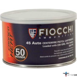 FIOCCHI .45ACP 230GR. JHP 50-PACK