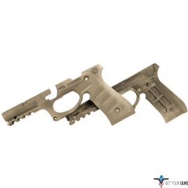 RECOVER TACT. BC2 BERETTA 92 GRIP AND RAIL SYSTEM TAN