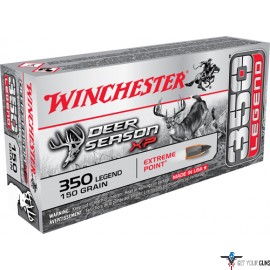 WIN AMMO DEER XP .350 LEGEND 150GR. EXTREME POINT 20 PACK