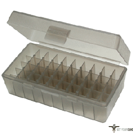 MTM AMMO BOX .44RM/.41RM/.45LC 50-ROUNDS FLIP TOP STYLE GREEN
