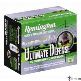 REM AMMO HD HOME DEFENSE 40 S & W 180GR BJHP 20-PACK