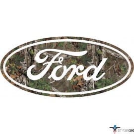 OPEN ROAD BRANDS DIE CUT EMB TIN SIGN FORD CAMO LOGO