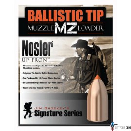 NOSLER BULLETS MZ .50 CAL 300GR BALLISTIC TIP 15CT