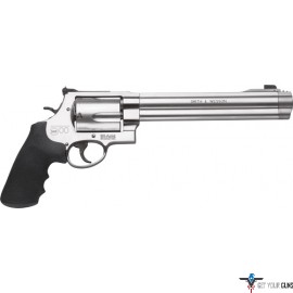 S&W 500 .500SW 8.38" AS 5-SHOT STAINLESS STEEL RUBBER
