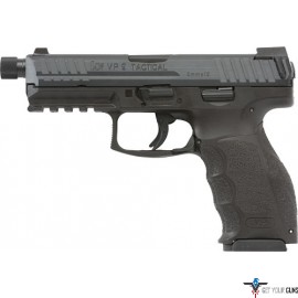 HK VP9 TACTICAL 9MM THREADED 4.70" FRONT NS ONLY 3-15RD BLK