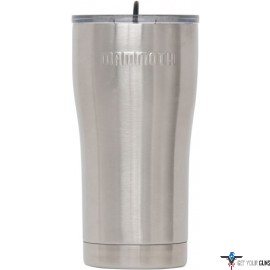 MAMMOTH 20 OZ STAINLESS STEEL TUMBLER W/LID & RUBBER STOPPER
