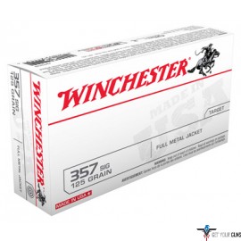 WIN AMMO USA .357 SIG 125GR. FMJ-RN 50-PACK
