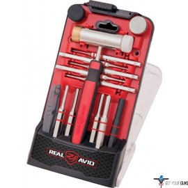 REAL AVID ACCU-PUNCH HAMMER AND ROLL PIN PUNCH SET