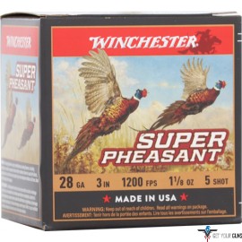 WINCHESTER SUPER PHEASANT 28GA 3" 1 1/8OZ 25RD 10BX/CS