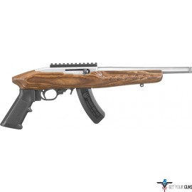 RUGER CHARGER .22LR 15-SHOT BROWN LAMINATED THREADED (TALO