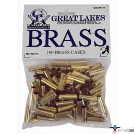 GREAT LAKES BRASS .327 FEDERAL MAGNUM NEW 100CT