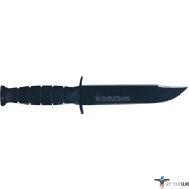 S&W KNIFE SEARCH & RESCUE 6" FIXED BLADE BLACK S/S