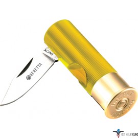 BERETTA SHOTSHELL KNIFE 1.97" BLADE YELLOW