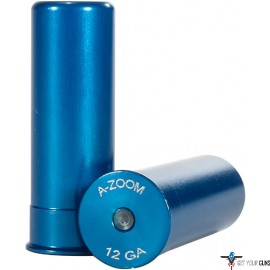 A-ZOOM METAL SNAP CAP BLUE 12GA 5-PACK
