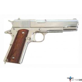 CIMARRON 1911A1 .45ACP 5" FS 8-SHOT POLISHED NICKEL WALNUT