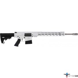 GLFA AR10 RIFLE 6.5CM 20" S/S BBL 10-SHOT WHITE