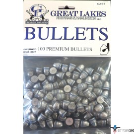 GREAT LAKES BULLETS .44-40 .427 200GR. LEAD-RNFP 100CT