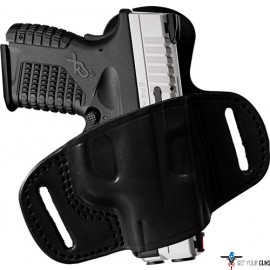 TAGUA EXTRA PROTECTION BELT HOLSTER S/A XD-S BLK RH LTHR