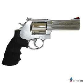 S&W 686PLUS 4" AS 7-SHOT STAINLESS STEEL RUBBER