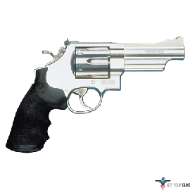 S&W 629 .44MAG 4" AS 6-SHOT STAINLESS RUBBER