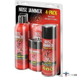 NOSE JAMMER NECESSITIES COMBO KIT 4-PACK
