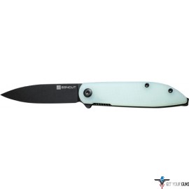 SENCUT KNIFE BOCLL II 2.96" NATURAL G10/BLACK LINER LOCK