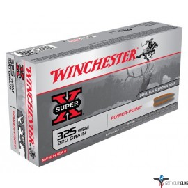 WIN AMMO SUPER-X .325WSM 220GR. POWER POINT 20-PACK
