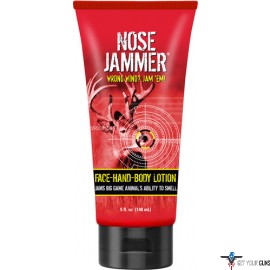NOSE JAMMER FACE, HAND, BODY LOTION 5 OUNCES SQUEEZE BOTTLE