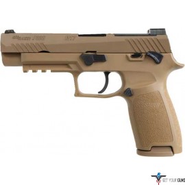 SIG P320 9MM M17 4.7" SIGLITE W/DP PRO PLATE COYOTE