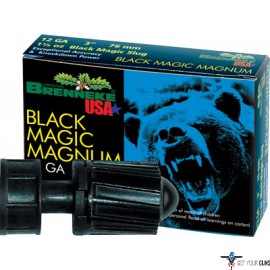 BRENNEKE USA 12GA 3" BLACK MAGIC 1.375OZ. SLUG 5PK.