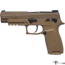 SIG P320 9MM M17 4.7" SIGLITE W/DP PRO PLATE COYOTE W/SAFETY