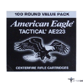 FED AMMO AE TACTICAL .223 55GR. FMJ 500-PACK CASE LOT