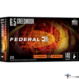 FEDERAL FUSION 6.5CM 140GR TIPPED FUSION 20RD 10BX/CS