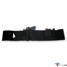 BULLDOG BELLY WRAP HOLSTER BLK X-LARGE  HOLDS 2 GUNS & 2 MAGS