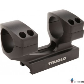 TRUGLO 1-PIECE PICATINNY RISER SCOPE MOUNT 1"HEIGHT 30MM RNGS