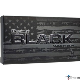 HORNADY AMMO BLACK 5.56 NATO 75GR. INTERLOCK HD SBR 20-PACK