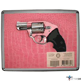 CHARTER ARMS CHIC LADY .38SPL OFF DUTY 2" PINK/POLISH W/CASE