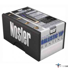NOSLER BULLETS 25 CAL .257 100GR BALLISTIC TIP 50CT