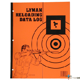 LYMAN RELOADER'S LOG BOOK 50 PAGES