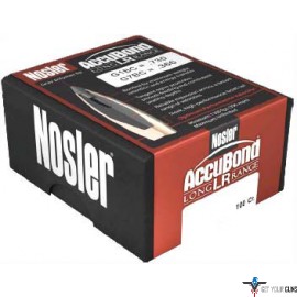 NOSLER BULLETS 30 CAL .308 168GR ACCUBOND LR 100CT