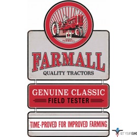 OPEN ROAD BRANDS LINKED EMB TIN SIGN FARMALL LINKED SIGN