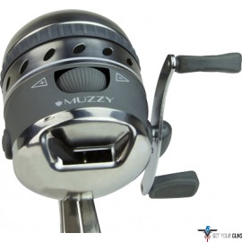 MUZZY BOWFISHING REEL XD PRO SPIN STYLE W/INTEGRATED MOUNT