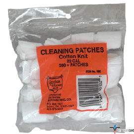 SOUTHERN BLOOMER .22CAL. CLEANING PATCHES 200-PACK