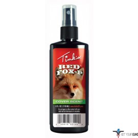 TINKS COVER SCENT RED FOX URINE 4FL OUNCES SPRAY BOTTLE