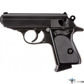 WALTHER PPK .32ACP BLACK FS 6+1 RD BLACK SYNTHETIC GRIPS