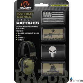 WALKERS PATRIOT PATCH KIT FOR PATRIOT MUFF COME TAKT IT 4PC
